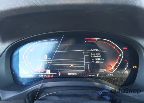 2020 BMW X3 Sdrive30I из США, поврежденный, VIN 5UXTY3C00L9D00593